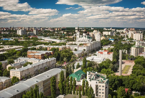 Voronej şehir bir yükseklikten