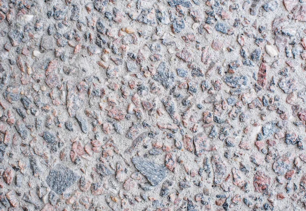 Betonnen Muur Textuur Met Granieten Stenen — Stockfoto