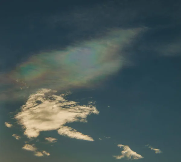 Nuvens Céu Azul Céu Estação Chuvosa Países Tropicais — Fotografia de Stock