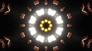 Kusursuz VJ Model Arkaplanı