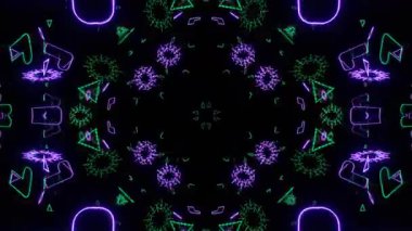 Kusursuz VJ Model Arkaplanı