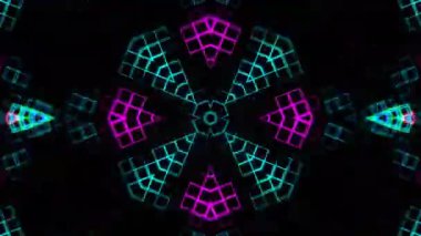 Soyut kaleydoskopik ışıklar arka plan