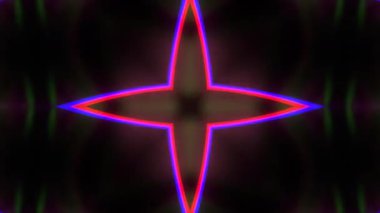 Soyut kaleydoskopik ışıklar arka plan