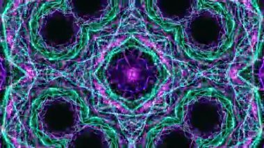 Soyut kaleydoskopik ışıklar arka plan