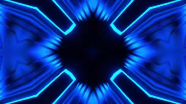 Geometrik şekilli soyut bir arkaplan. 3d oluşturma