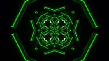 Hayali bereketli fraktal doku oluşturulmuş resim soyut arkaplan