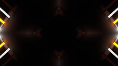 3D soyut teknoloji arkaplanını ışık ve ışıkla oluştur.