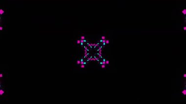 Parlak çizgileri ve ışıkları olan soyut bir arkaplan. 3d oluşturma