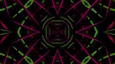 Dijital tasarım ile soyut renkli arkaplanın 3 boyutlu illüstrasyonu