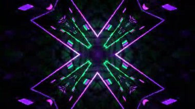 Soyut kaleydoskopik ışıklar arka plan