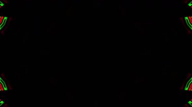 3 boyutlu neon ışıkları oluşturma arkaplanı