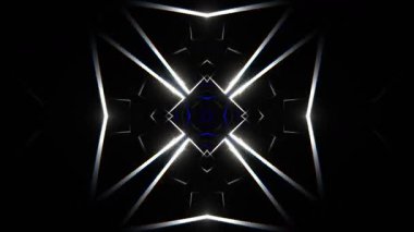 Parlayan neon ışıklar arka planda. 3 Boyutlu Hazırlama