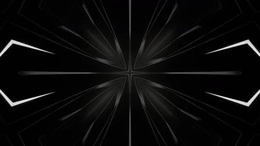 Fütürist teknoloji tasarım geçmişi. Geometrik soyut şekiller. vektör illüstrasyonu