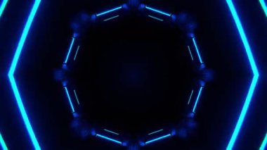 Mavi ve siyah renkli soyut arkaplan