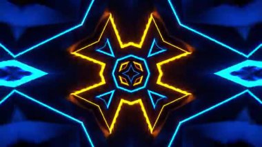 Soyut kaleydoskopik ışıklar arka plan