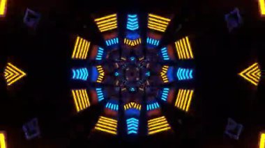 soyut ışıkların kaleydoskop arkaplanı