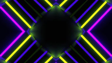 arka arka plan parlak neon