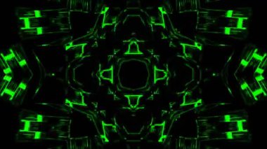 Soyut kaleydoskopik ışıklar arka plan