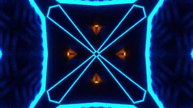 soyut neon ışıklı ışıklar.