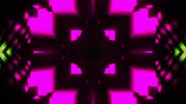 Karanlık bir yıldızın soyut skopik ışıkları