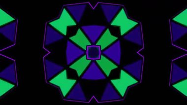 Soyut kaleydoskopik ışıklar arka plan