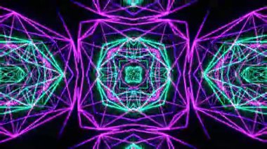 Soyut kaleydoskopik ışıklar arka plan