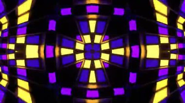 mor renkli ve siyah renkli bir kaleydoskopik arkaplan