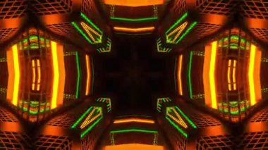 Soyut kaleydoskopik ışıklar arka plan