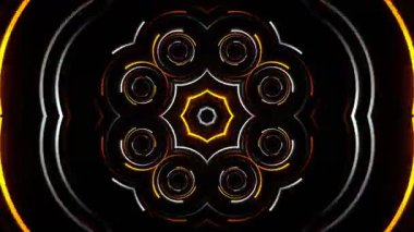 Soyut kaleydoskopik ışıklar arka plan