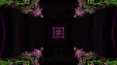 Soyut kaleydoskopik ışıklar arka plan