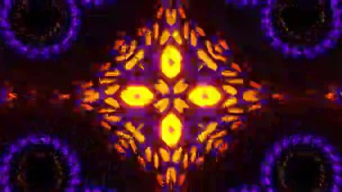 Soyut kaleydoskopik ışıklar arka plan