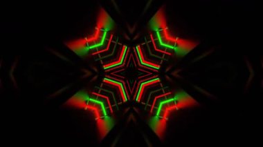 Soyut sürekli değişen ışık, Festival arka plan.