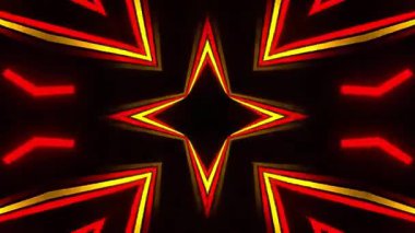 Işıklı bir kaleyidoskopik arkaplan