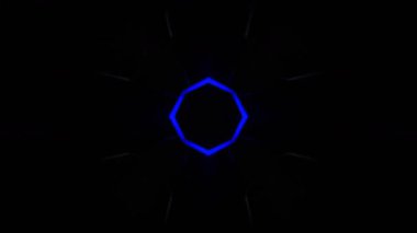 Gelecekçi soyut skopik arkaplan