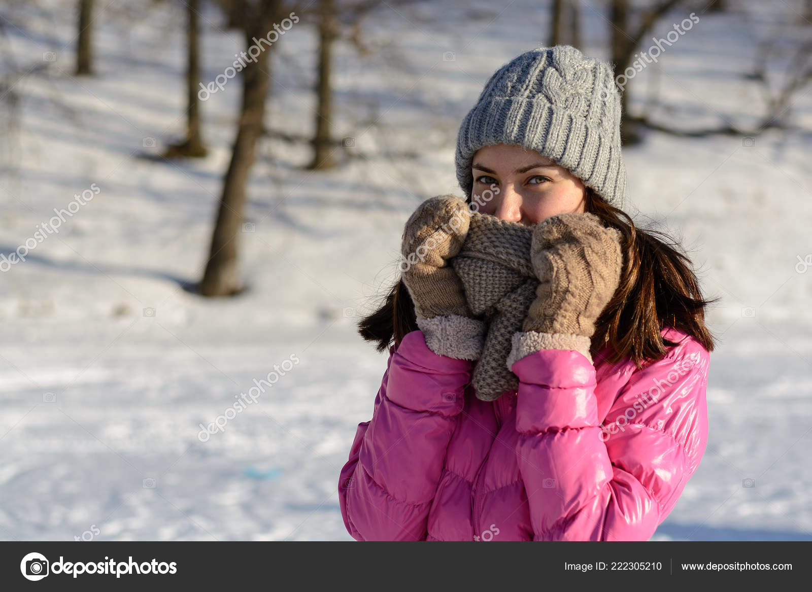 pink winter clothes