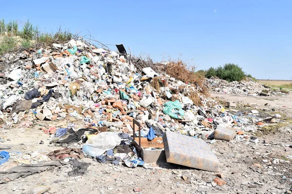 Garbage dump, ecological disaster