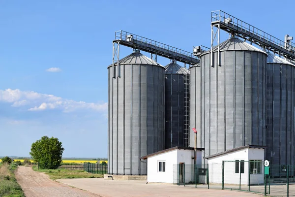 Silo Dans Nord Serbie — Photo