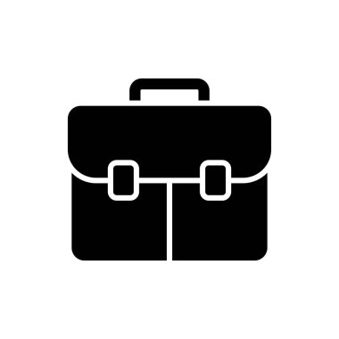 Evrak çantası ikon vektör tasarım şablonu. iş teması resimleme tasarımı