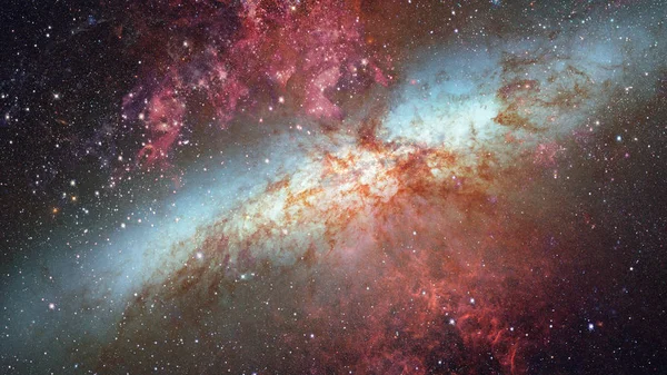 Nebulosa Galaxias Espacio Oscuro Elementos Esta Imagen Proporcionados Por Nasa — Foto de Stock