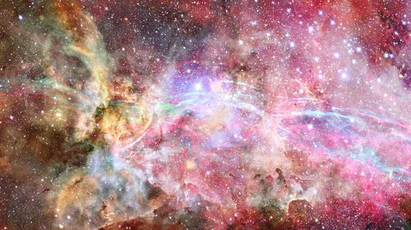 Universo Cheio Estrelas Nebulosas Galáxias Elementos Desta Imagem Fornecidos Pela — Fotografia de Stock
