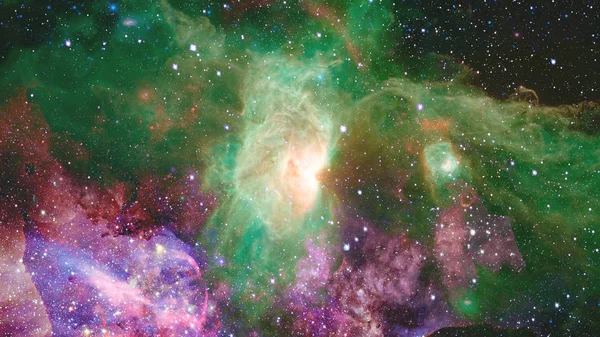 Universe Filled Stars Nebula Galaxy Elements Image Furnished Nasa — Stock Photo, Image