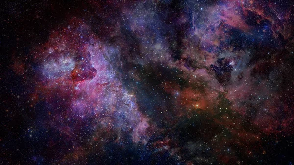 Galaksi Nebula Görüntünün Elementleri Nasa Tarafından Desteklenmektedir — Stok fotoğraf