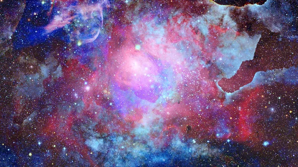 Beautiful Nebula Galaxy Elements Image Furnished Nasa — Stock Photo, Image