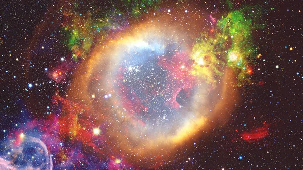 Nebulosas Coloridas Galaxias Estrellas Espacio Profundo Elementos Esta Imagen Proporcionados —  Fotos de Stock