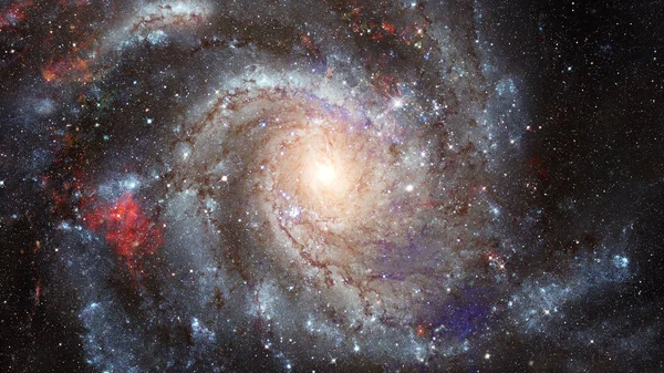 Färgglad Rymdnebulosa Delar Denna Bild Tillhandahålls Nasa — Stockfoto