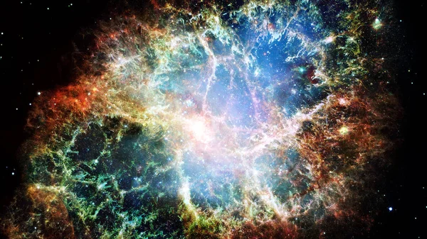 Galaxia Espiral Espacio Elementos Esta Imagen Proporcionados Por Nasa —  Fotos de Stock