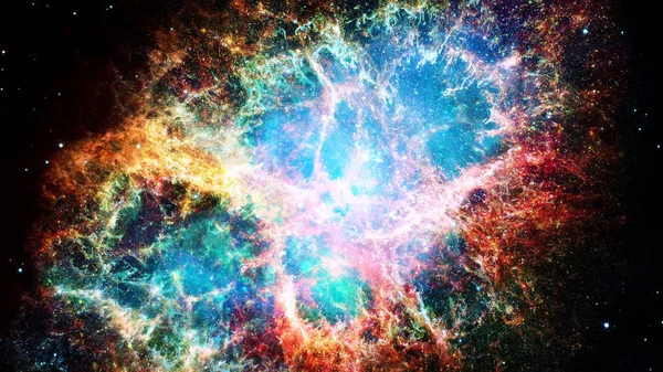 Nebulosa Espacio Elementos Esta Imagen Proporcionados Por Nasa —  Fotos de Stock
