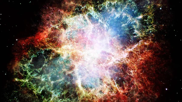 Nuvem Gás Nebuloso Espaço Profundo Elementos Desta Imagem Fornecidos Pela — Fotografia de Stock