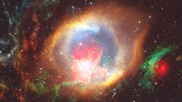 은하에 성운입니다 상징하는 형상의 요소들 — 스톡 사진
