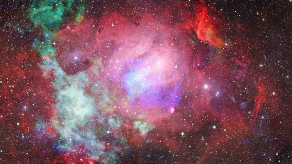 Nebulosa Stelle Nello Spazio Elementi Questa Immagine Forniti Dalla Nasa — Foto Stock